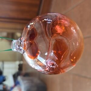 Hand Blown Art Glass Friendship Ball